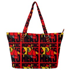 Working Class Hero - Welders And Other Handymen Are True Heroes - Work Full Print Shoulder Bag by DinzDas