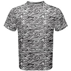 Zebra Pattern - Zebras And Horses - African Animals Men s Cotton Tee by DinzDas