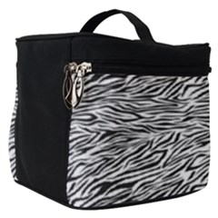Zebra Pattern - Zebras And Horses - African Animals Make Up Travel Bag (small) by DinzDas