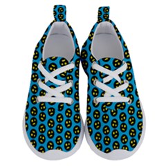 0059 Comic Head Bothered Smiley Pattern Running Shoes by DinzDas