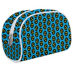 0059 Comic Head Bothered Smiley Pattern Makeup Case (medium) by DinzDas