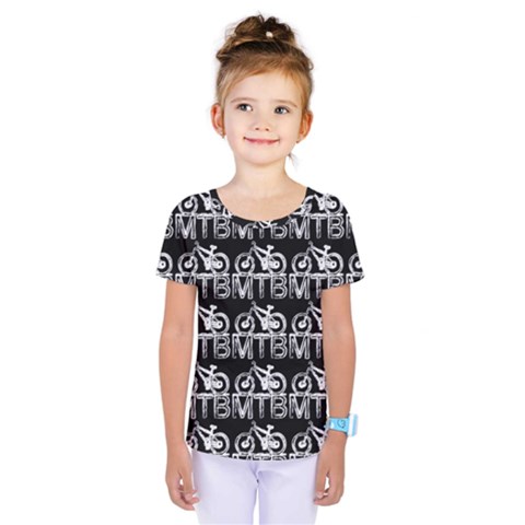 Mountain Bike - Mtb - Hardtail And Dirt Jump 2 Kids  One Piece Tee by DinzDas