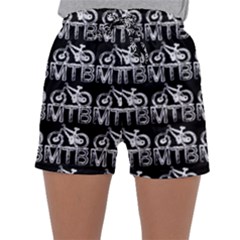 Mountain Bike - Mtb - Hardtail And Dirt Jump 2 Sleepwear Shorts by DinzDas