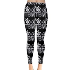 Mountain Bike - Mtb - Hardtail And Dirt Jump 2 Inside Out Leggings by DinzDas