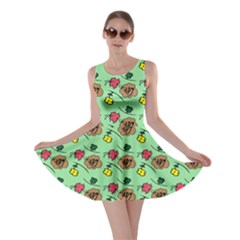 Lady Bug Fart - Nature And Insects Skater Dress by DinzDas