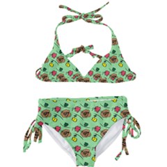 Lady Bug Fart - Nature And Insects Kids  Classic Bikini Set by DinzDas