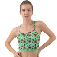 Lady Bug Fart - Nature And Insects Mini Tank Bikini Top by DinzDas