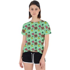 Lady Bug Fart - Nature And Insects Open Back Sport Tee by DinzDas