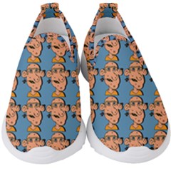 Village Dude - Hillbilly And Redneck - Trailer Park Boys Kids  Slip On Sneakers by DinzDas