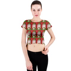 Village Dude - Hillbilly And Redneck - Trailer Park Boys Crew Neck Crop Top by DinzDas