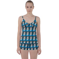 Village Dude - Hillbilly And Redneck - Trailer Park Boys Tie Front Two Piece Tankini by DinzDas