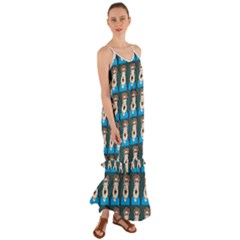 Village Dude - Hillbilly And Redneck - Trailer Park Boys Cami Maxi Ruffle Chiffon Dress by DinzDas