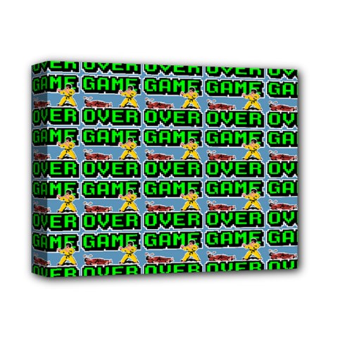 Game Over Karate And Gaming - Pixel Martial Arts Deluxe Canvas 14  X 11  (stretched) by DinzDas