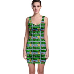 Game Over Karate And Gaming - Pixel Martial Arts Bodycon Dress by DinzDas