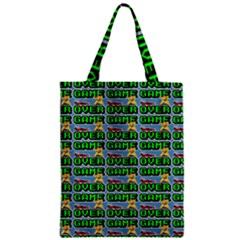 Game Over Karate And Gaming - Pixel Martial Arts Zipper Classic Tote Bag