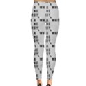 White And Nerdy - Computer Nerds And Geeks Leggings  View2