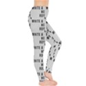 White And Nerdy - Computer Nerds And Geeks Leggings  View4