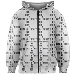 White And Nerdy - Computer Nerds And Geeks Kids  Zipper Hoodie Without Drawstring by DinzDas