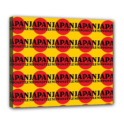 Japan Nippon Style - Japan Sun Deluxe Canvas 24  x 20  (Stretched)