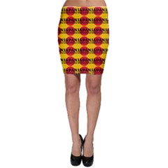 Japan Nippon Style - Japan Sun Bodycon Skirt by DinzDas