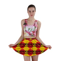 Japan Nippon Style - Japan Sun Mini Skirt by DinzDas