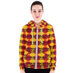 Japan Nippon Style - Japan Sun Women s Zipper Hoodie