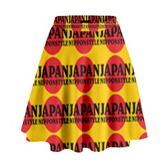 Japan Nippon Style - Japan Sun High Waist Skirt