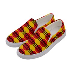 Japan Nippon Style - Japan Sun Women s Canvas Slip Ons