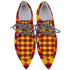 Japan Nippon Style - Japan Sun Pointed Oxford Shoes