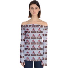 From My Dead Cold Hands - Zombie And Horror Off Shoulder Long Sleeve Top