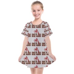 From My Dead Cold Hands - Zombie And Horror Kids  Smock Dress