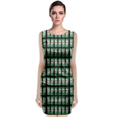 Beverage Cans - Beer Lemonade Drink Sleeveless Velvet Midi Dress by DinzDas