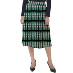 Beverage Cans - Beer Lemonade Drink Classic Velour Midi Skirt  by DinzDas