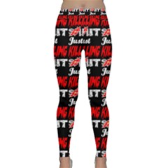 Just Killing It - Silly Toilet Stool Rocket Man Classic Yoga Leggings by DinzDas