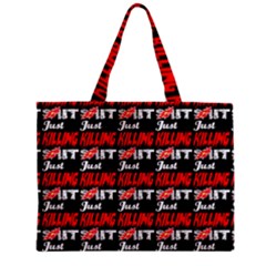 Just Killing It - Silly Toilet Stool Rocket Man Zipper Mini Tote Bag by DinzDas