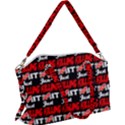 Just Killing It - Silly Toilet Stool Rocket Man Canvas Crossbody Bag View1