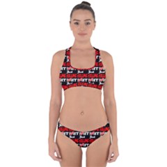 Just Killing It - Silly Toilet Stool Rocket Man Cross Back Hipster Bikini Set by DinzDas