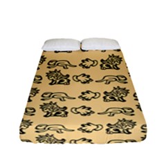 Inka Cultur Animal - Animals And Occult Religion Fitted Sheet (full/ Double Size) by DinzDas