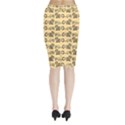 Inka Cultur Animal - Animals And Occult Religion Midi Wrap Pencil Skirt View2