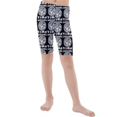 Inka Cultur Animal - Animals And Occult Religion Kids  Mid Length Swim Shorts by DinzDas