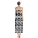 Inka Cultur Animal - Animals And Occult Religion Button Up Chiffon Maxi Dress View2