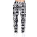 Inka Cultur Animal - Animals And Occult Religion Women velvet Drawstring Pants View1