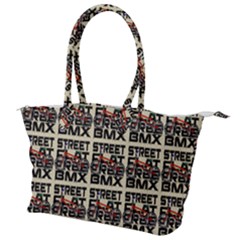 Bmx And Street Style - Urban Cycling Culture Canvas Shoulder Bag by DinzDas