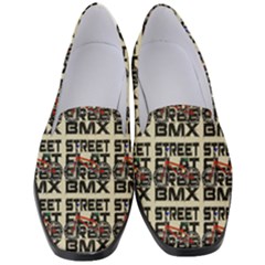 Bmx And Street Style - Urban Cycling Culture Women s Classic Loafer Heels by DinzDas