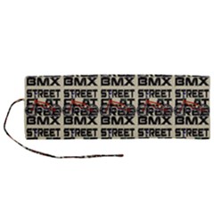 Bmx And Street Style - Urban Cycling Culture Roll Up Canvas Pencil Holder (m) by DinzDas