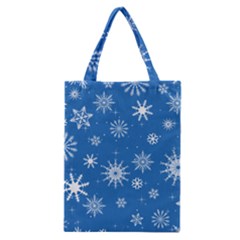 Winter Time And Snow Chaos Classic Tote Bag by DinzDas