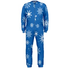 Winter Time And Snow Chaos Onepiece Jumpsuit (men)  by DinzDas