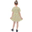 Abstract Flowers And Circle Kids  Sailor Dress View2