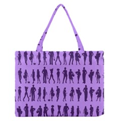 Normal People And Business People - Citizens Zipper Medium Tote Bag by DinzDas