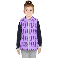 Normal People And Business People - Citizens Kids  Hooded Puffer Vest by DinzDas